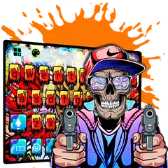 Gangster Graffiti Keyboard The APK download