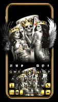 Fond de clavier Gangster Poker Affiche