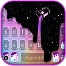 Galaxy Color Drip Keyboard Bac APK