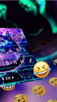 ثيم لوحة المفاتيح Galaxy Cool  تصوير الشاشة 2