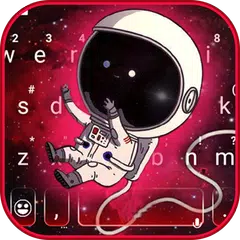 download Galaxy Cartoon Astronaut Tema  APK