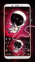 Thème de clavier Galaxy Cartoo Affiche