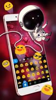 Chủ Đề Bàn Phím Galaxy Cartoon ảnh chụp màn hình 2