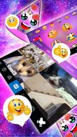 Chủ Đề Bàn Phím Galaxy Cute Fa ảnh chụp màn hình 3