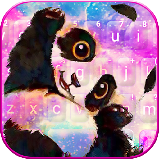 Galaxy Cute Panda Tastatur-The