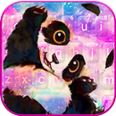 Galaxy Cute Panda Keyboard The APK