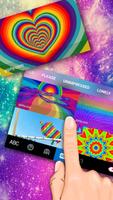 ثيم لوحة المفاتيح Galaxy Cute  تصوير الشاشة 3