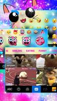 Tema Keyboard Galaxy Cuteness  imagem de tela 3