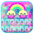 Galaxy Cupcakes Keyboard Backg