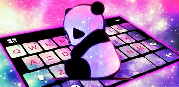 Galaxy Baby Panda Tema de tecl