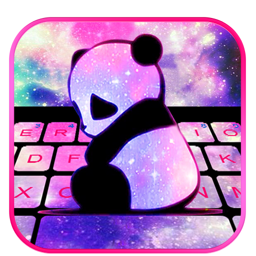 Galaxy Baby Panda Tema de tecl