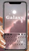 Galaxy Background Poster
