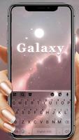 Galaxy Background ポスター