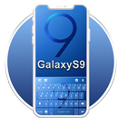 Galaxy Blue S9 Klavye Teması APK