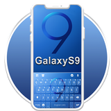 Thème de clavier Galaxy Blue S icône