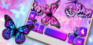 Galaxy Butterfly のテーマキーボード