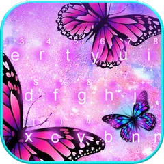Galaxy Butterfly のテーマキーボード アプリダウンロード