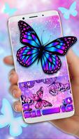 Clavier Galaxy Butterfly Affiche