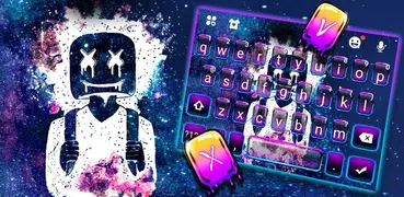 Galaxy Graffiti DJ のテーマキーボード