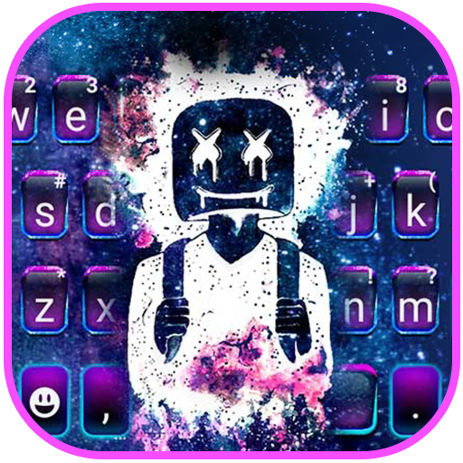 Galaxy Graffiti DJ のテーマキーボード