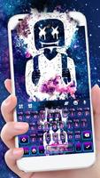 الكيبورد Galaxy Graffiti DJ الملصق