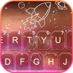 ثيم لوحة المفاتيح Galaxy Doodl