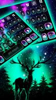 خلفية الكيبورد Galaxy Deer Neo تصوير الشاشة 1