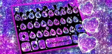 Galaxy Drop Heart Teclado