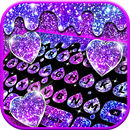 Galaxy Drop Heart Thème APK