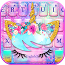 Galaxy Flower Unicorn Klavye T APK