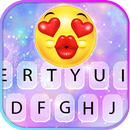 Chủ Đề Bàn Phím Galaxy Kiss Emoji APK