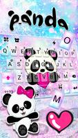 Teclado Galaxy Heart Panda imagem de tela 1