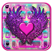 Galaxy Heart Wings Keyboard Th