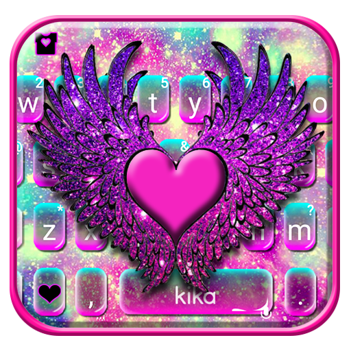 Galaxy Heart Wings Tastatur-Th