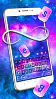 Thème de clavier Galaxy Infini capture d'écran 1