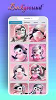Fluffy Dolphin Love Keyboard screenshot 3
