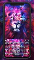 Galaxy Lion Affiche