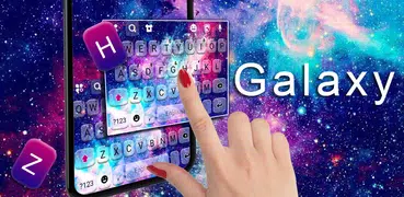 Фон клавиатуры Galaxy Milky Wa