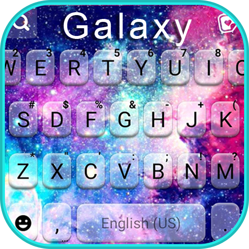 Galaxy Milky Way Tastaturhinte