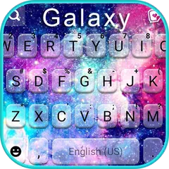 Фон клавиатуры Galaxy Milky Wa