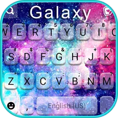 Galaxy Milky Way Keyboard Back