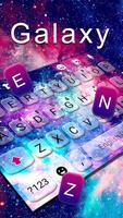 Фон клавиатуры Galaxy Milky Wa скриншот 1