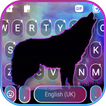 Fond de clavier Galaxy Neon Wo