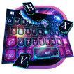ثيم لوحة المفاتيح Galaxy Neon 