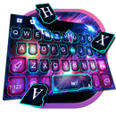 ثيم لوحة المفاتيح Galaxy Neon  APK