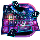 Galaxy Neon Rocket Zeichen
