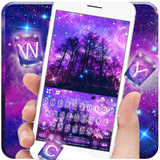 Galaxy Night Tree icono