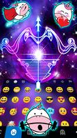 Fundo do Teclado Galaxy Sagitt imagem de tela 2