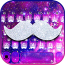 Tema de Teclado Galaxy Silver  APK