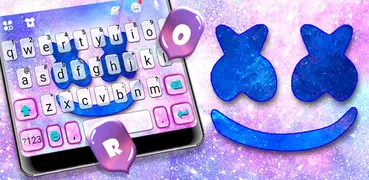 Galaxy Sky Dj Keyboard Theme